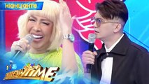 Vice Ganda laughed at Vhong's question about the punctuation mark | It's Showtime
