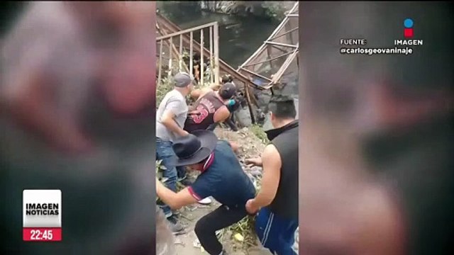 Ya se había denunciado fallas en estructura del puente que se cayó en Neza