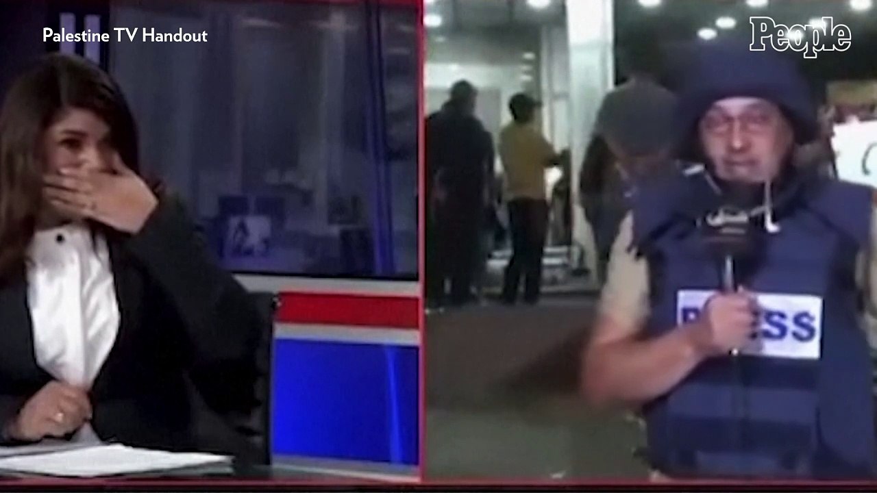 Un journaliste palestinien, en larmes, arrache son équipement de protection en direct à la télé : "Je n'en peux plus. Nous mourrons, les uns après les autres. Plus rien ne nous protège en réalité"