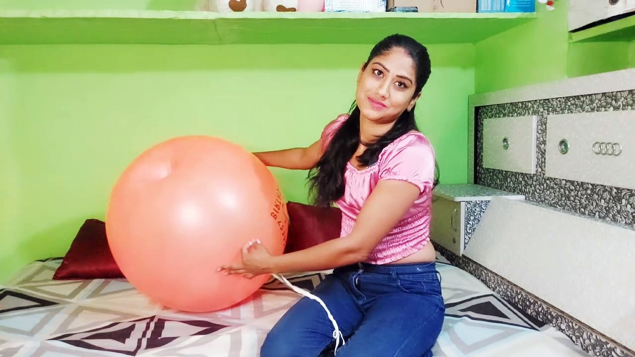 making world's biggest balloon by apple balloon part 2 /royal khushi