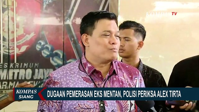 Alex Tirta Diperiksa Soal Dugaan Pemerasan Eks Mentan, Polisi Segera Umumkan Tersangka!