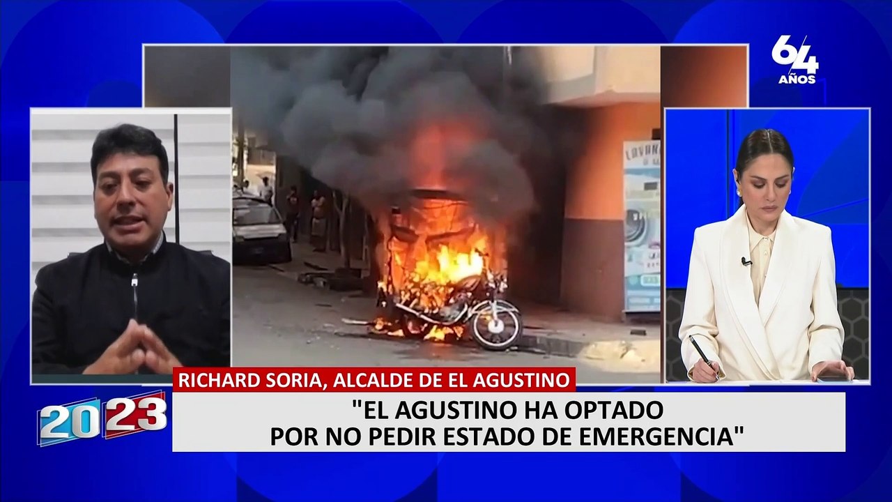 Alcalde de El Agustino: "Pido que se nos asigne mayor cantidad de policías de manera permanente"