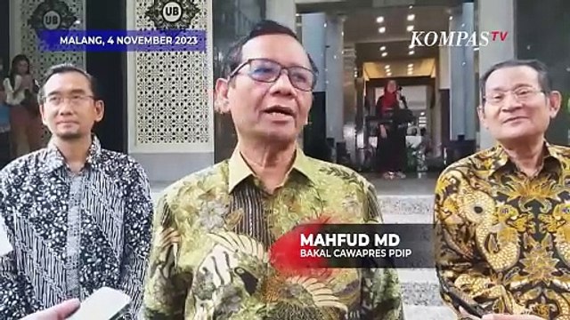 Komentar Mahfud Jelang Putusan Majelis Kehormatan MK soal Dugaan Pelanggaran Etik Anwar Usman dkk