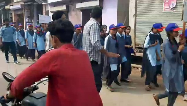 राजस्थान पत्रिका के जागो जनमत अभियान के तहत निकाली रैली