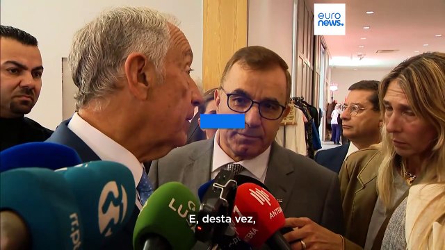 Presidente de Portugal retrata-se após acusar alguns palestinianos pelo atual conflito