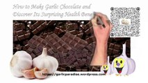 GARLIC PARADISE: How to Make Garlic Chocolate at Home and Discover Its Surprising Health Benefits.