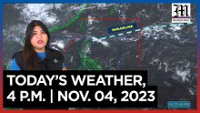 Today's Weather, 4 P.M. | Nov. 04, 2023