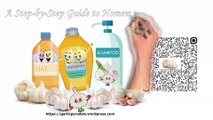 GARLIC PARADISE: A Step-by-Step Guide to Homemade Garlic Shampoo to Promote Healthy Hair.