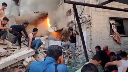 بسبب قصف الاحتلال لجميع الأماكن.. لا يوجد مكان أمن في غزة