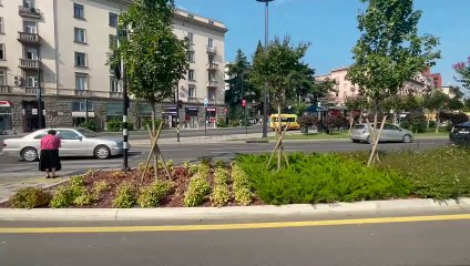 Tbilisi Bus No.358 Full Route: Baratashvili Street → Vake Cemetery - Window View