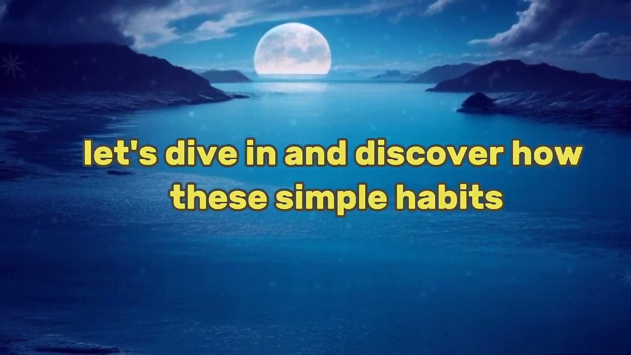 Start Your Days With These 3 Things