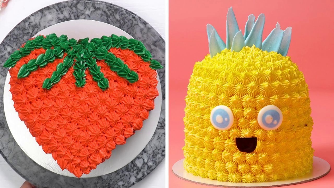 Everyone's Favorite Fruitcake _ 10+ Quick and Easy FruitCake Decorating Tutorials For Party