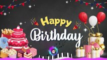Soft Piano Version | Happy Birthday Song without Vocal, Happy Birthday Music