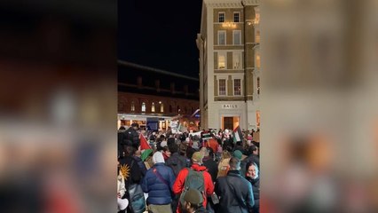 Two arrested at London King’s Cross station after pro-Palestinian protest banned