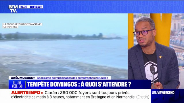 Gaël Musquet, spécialiste de l’anticipation des catastrophes naturelles: On doit avoir dans un sac de l'eau, de la nourriture, de quoi s'informer, des lampes torche