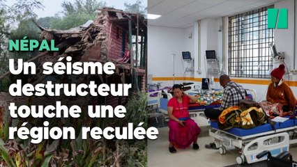 Au Népal, un fort séisme fait plus de 130 morts dans une région isolée
