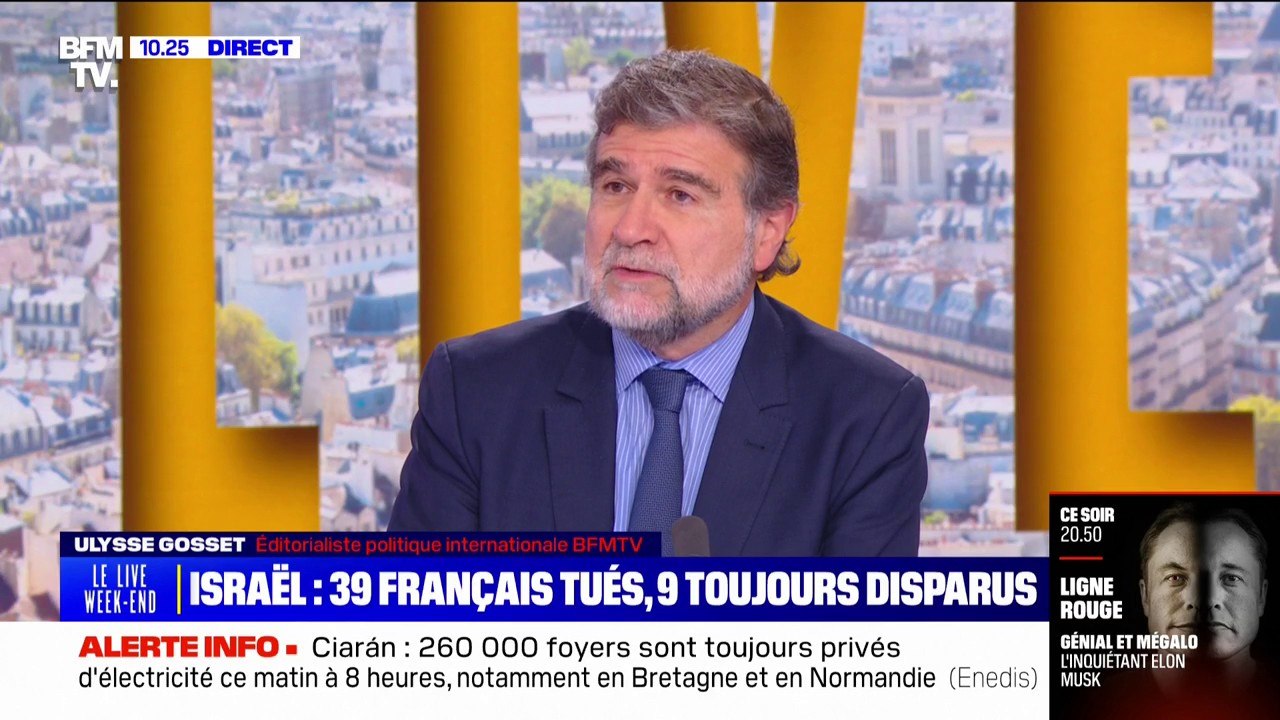 39 Français sont morts dans les attaques du Hamas en Israël, 9 sont encore disparus, selon un nouveau bilan