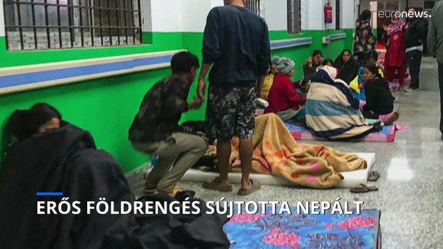 Súlyos földrengés volt Nepálban, több mint 130 ember meghalt