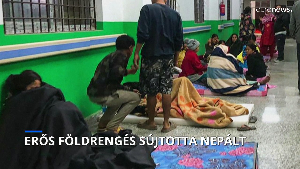 Súlyos földrengés volt Nepálban, több mint 130 ember meghalt