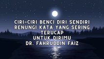 TANDA KAMU BENCI DIRI SENDIRI AKAN TERUCAP KALIMAT SEPERTI INI DR. FAHRUDDIN FAIZ - NGAJI FILSAFAT 67