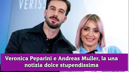 Veronica Peparini e Andreas Muller, la una notizia dolce stupendissima