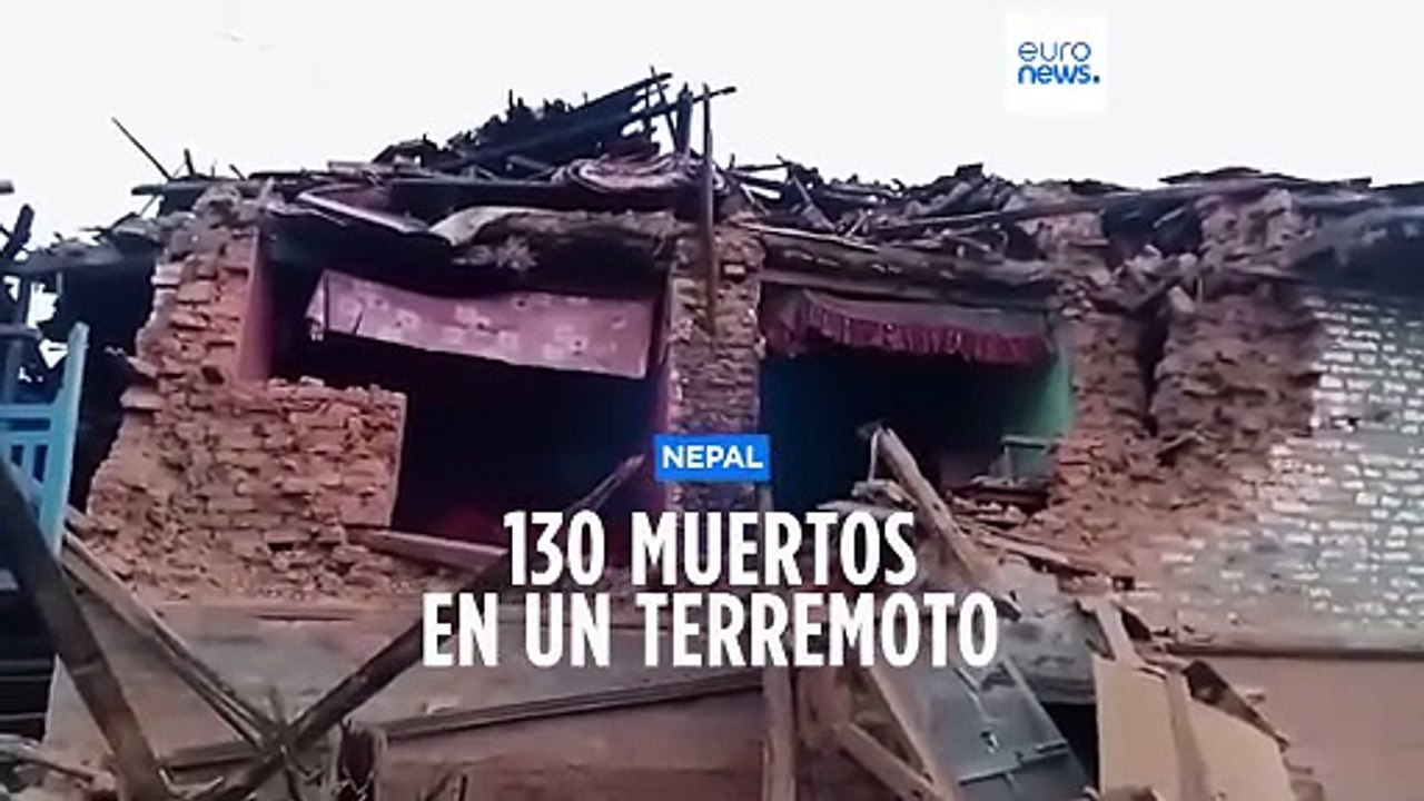Nepal | Un terremoto deja al menos 132 muertos y 185 heridos en el noroeste del país