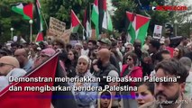 Demo Warga di  Sydney, Australia Desak Pembebasan Palestina