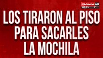 Adolescentes en peligro: le robaron y lo dejaron inconsciente de un golpe