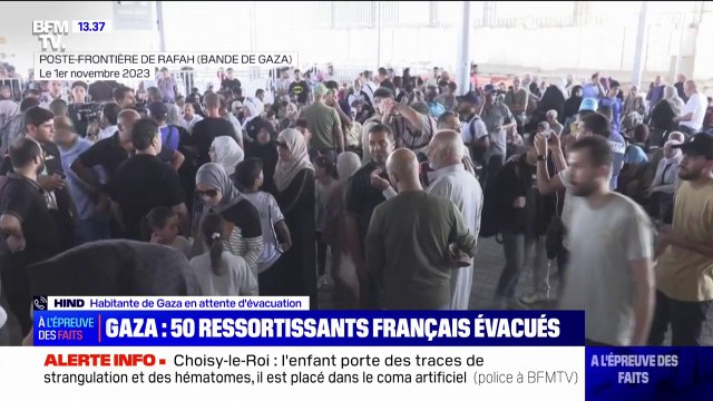 On espère que la frontière s'ouvrira bientôt pour que nous puissions être évacués : Hind, habitante de Gaza en attente d'évacuation, témoigne