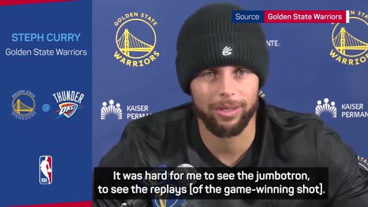 Curry backs officials after controversial game-winner