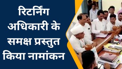 सांचोर : कांग्रेस प्रत्याशी सुखराम बिश्नोई ने दाखिल किया नामांकन, सुनें क्या बोले?