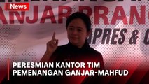 Kantor Tim Pemenangan Ganjar-Mahfud di Surabaya Diresmikan Langsung Puan Maharani