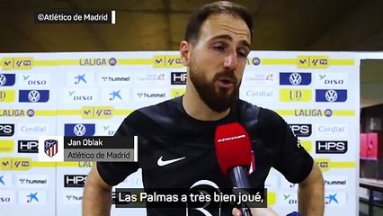 Oblak : "En Liga, tous les matches sont très compliqués"