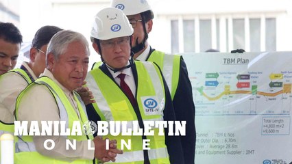Japan PM visits Metro Manila subway project