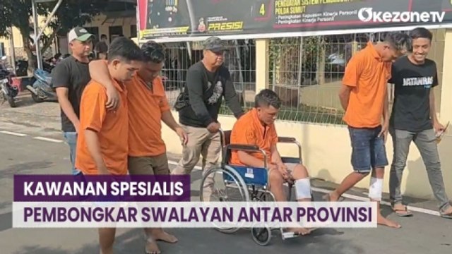 Kawanan Spesialis Pembongkar Swalayan Antar Provinsi Berhasil Diamankan Satreskrim Polres Batu Bara