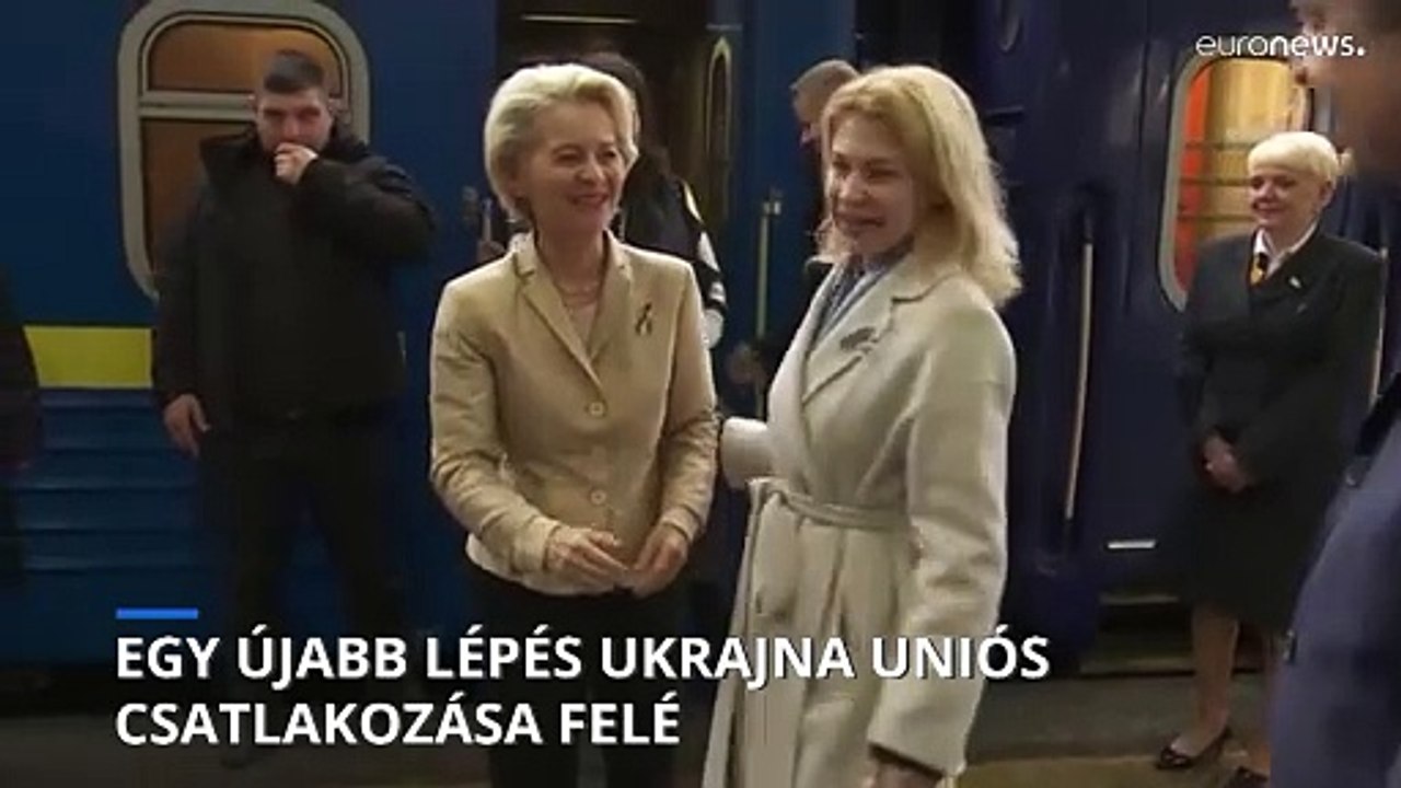 Ukrajna uniós csatlakozásáról egyeztet Kijevben az Európai Bizottság elnöke