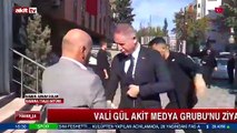 Vali Gül Akit Medya Grubu'nu ziyaret etti