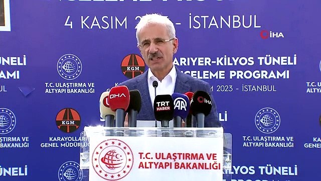 Des inspections ont été effectuées lors de la construction du tunnel Sarıyer-Kilyos