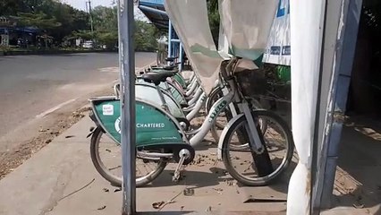 तीन करोड़ की स्मार्ट सायकिलें धूल खा रही