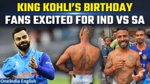 Kohli's Crazy Fan Pintu Anticipates India vs. South Africa Match on His Birthday | Oneindia News