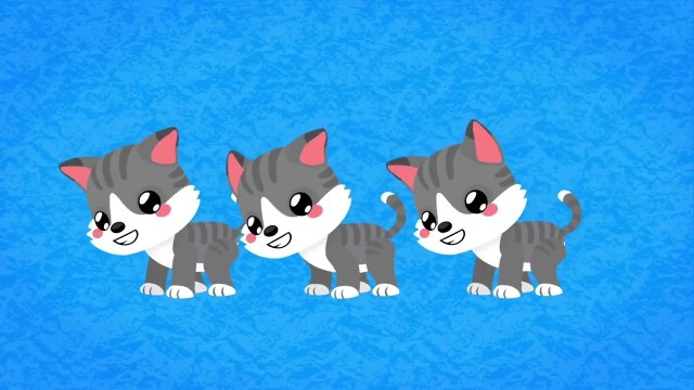 1 Kedi 2 Kedi 3 Kedi _ Hayvanlar ile Saymayı Öğreniyorum _Bebek Şarkıları