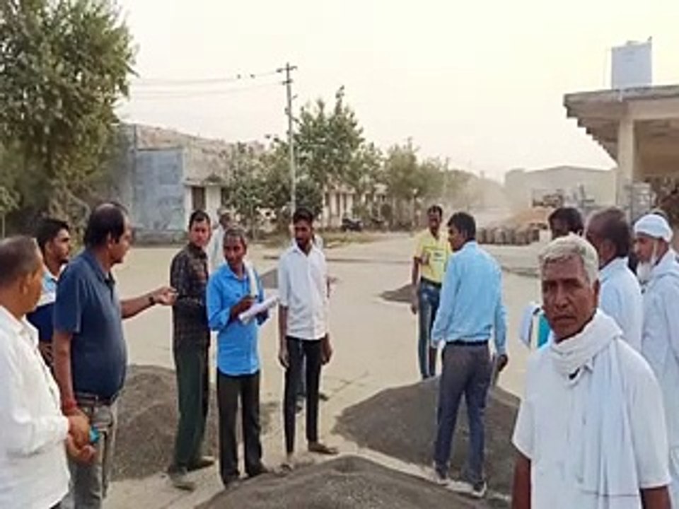 कृषि उपज मंडी व्यवस्थाओं का संयुक्त निदेशक, सचिव ने लिया जायजा-video
