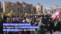 Le chef du Hezbollah menace d'une extension régionale du conflit entre Israël et le Hamas