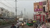कोलार रोड पर उड़ रही धूल, जानलेवा