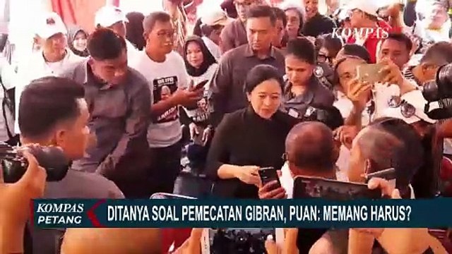 Puan soal Pemecatan Gibran dari PDIP: Memang Harus?