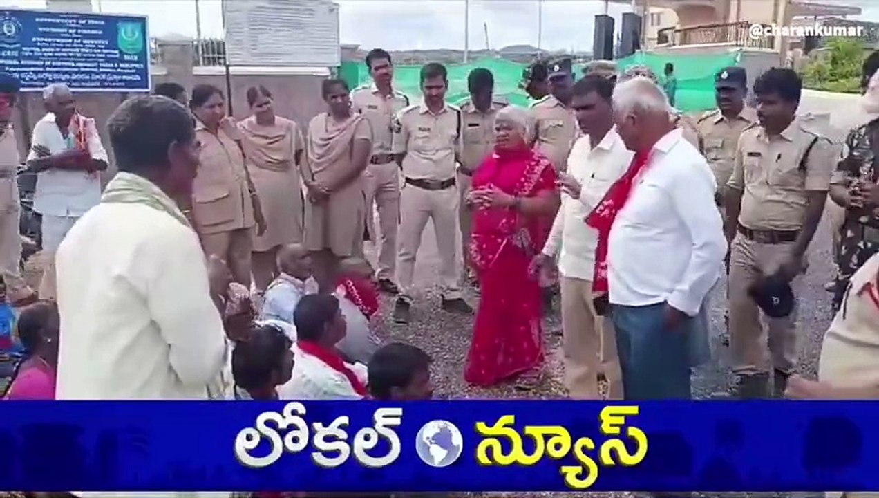 శ్రీ సత్యసాయి జిల్లా: పేదలకి న్యాయం చేయాలంటూ మంత్రి బుగ్గనకి వినతి