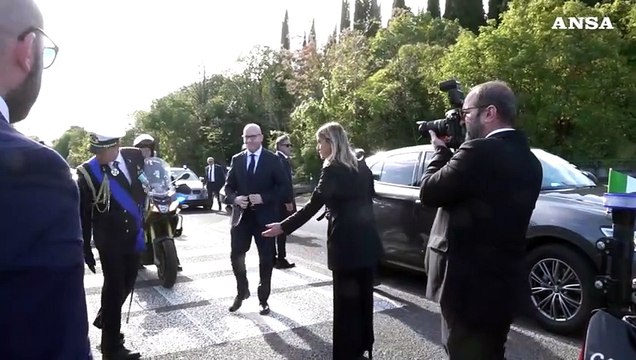 4 novembre, Lorenzo Fontana al sacrario di Redipuglia