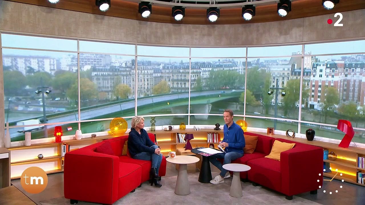 Sophie Davant et Damien Thévenot se sont retrouvés dans "Télématin" sur France 2.