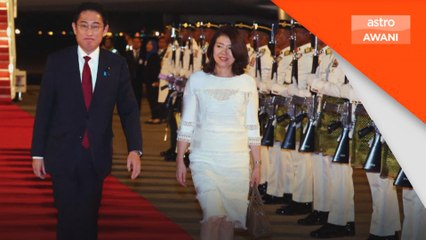 PM Jepun tiba di Malaysia untuk lawatan kerja dua hari