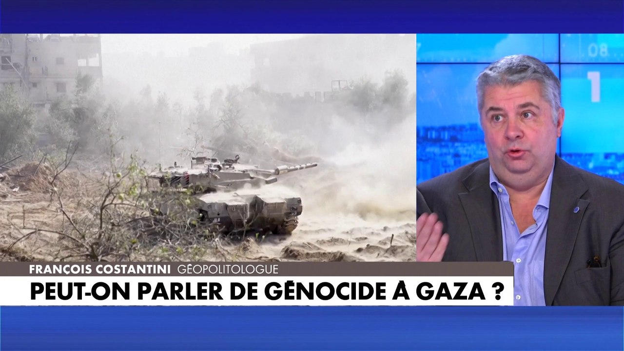 François Costantini : «Il n'y a pas un élément intentionnel d'effacer le peuple palestinien de Gaza»